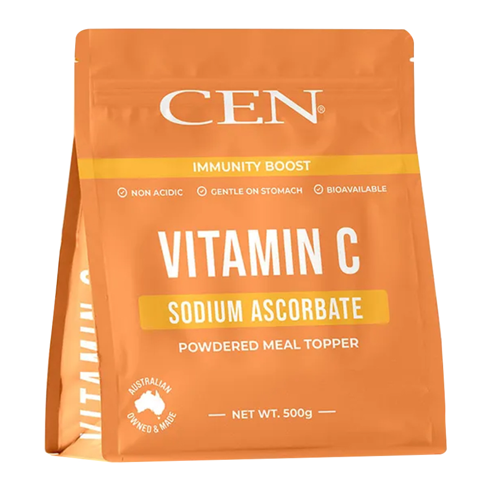 Cen Vitamin C Immunity Boost Powdered Meal Topper for Dogs and Horses